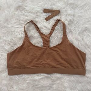 Skims Fits Everybody Racerback Bralette Ochre Size 3X BR-SCN-1712